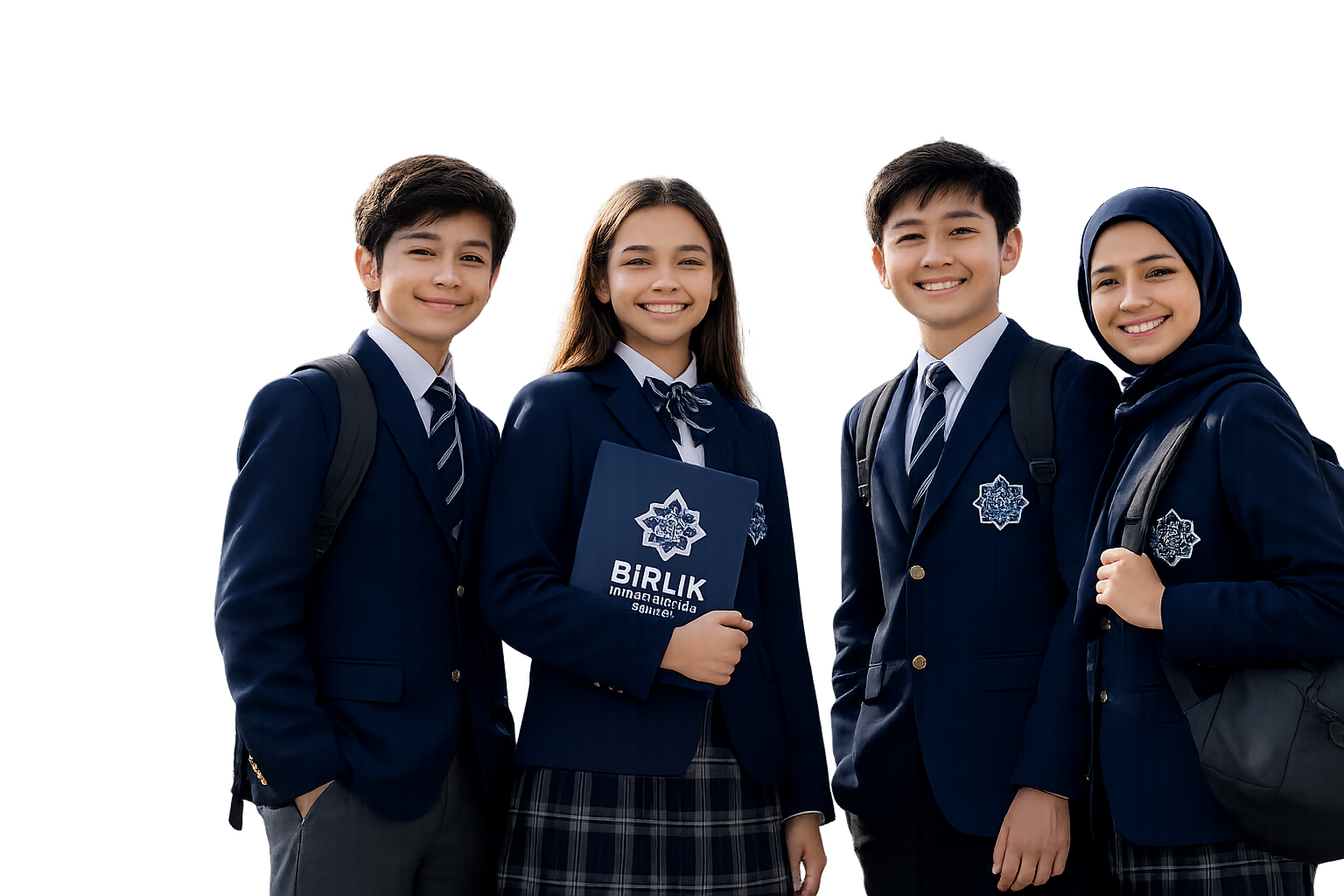 Students at Birlik International School